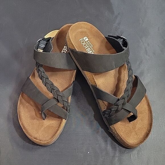 BRAND NEW WHITE MOUNTAIN HARRINGTON FOOTBED SANDALS - Picture 13 of 16